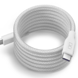 CIO スパイラルケーブル CtoC (Type-C/USB-C) 急速充電 磁石 マグネット吸着 充電ケーブル PD 240W データ転送 480Mbps 形状記憶
